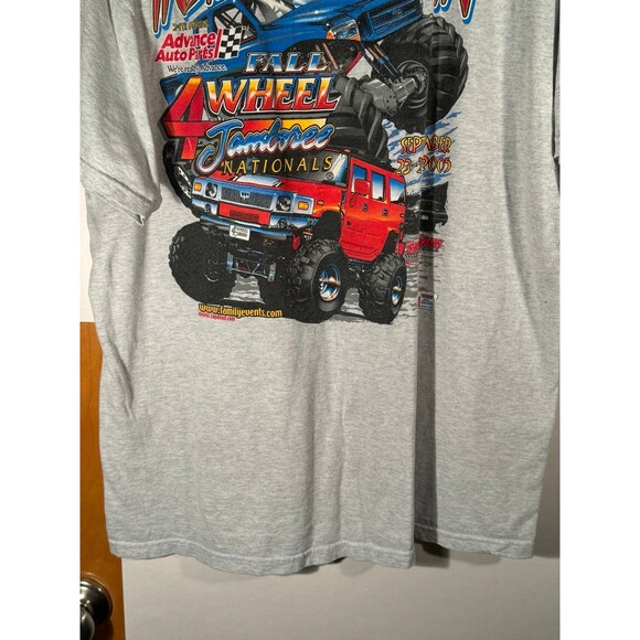 2005 Indianapolis Indiana Fall 4 Wheel Jamboree Nationals 4x4 Shirt XL - Picture 8 of 10